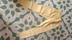 Casual Yellow Leggings