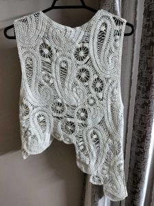 Boho Lace Crochet Top
