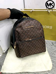 MK* *SIGNATURE LOGO-PRINT RHEA BACKPACK*