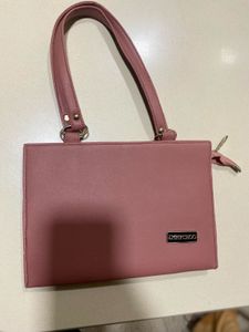Chic Muave Pink Small Handbag