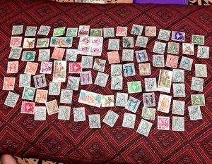 85+ vintage Republic of India stamps