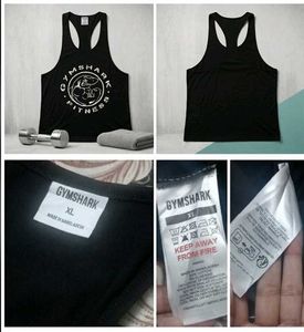 🔥 Gymshark Men's Gym Tank Top / Stringer (Size XL