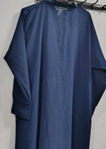 abaya burkha with free nose peace blue export arab