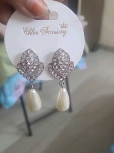 Elegant Pearl Drop Earrings