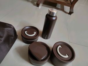 Oliveware  Steel New With Tag Lunch Bo