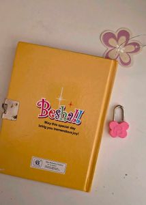 Cute Diary with Lock