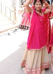 Embroidered Indian Wedding Outfit