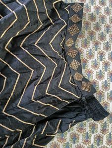 Ethnic Skirt with Chevron Design