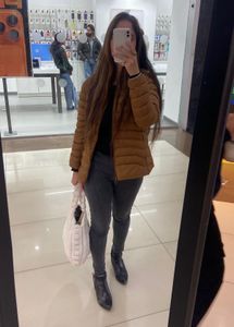 Tan Puffer Jacket - New with Tags