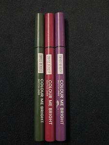 Swiss Beauty Colour Me Bright Sketch Liners (3 Pcs