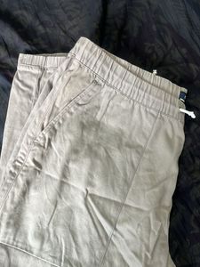 Comfortable Grey Casual Pants