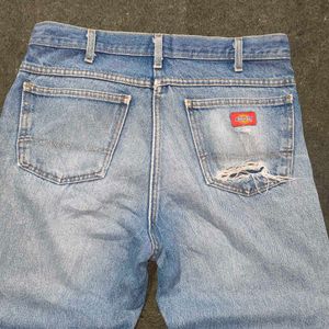 Dickies 'CR393RNB' Vintage Jeans (Distressed Light
