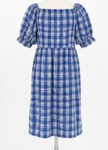 Trendydol blue plaid dress