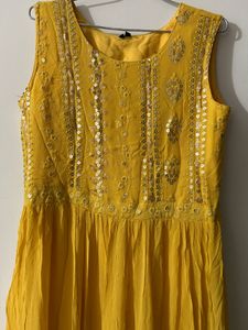 Yello Haldi Festival Dress