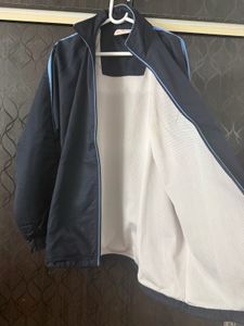 Men's Navy Blue Track Jacket