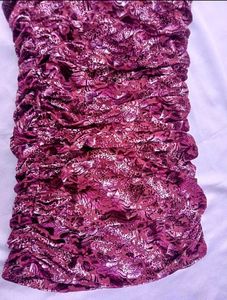 Ruched Print Bodycon Dress