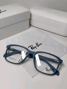 Matte Ray-Ban Blue Eyeglasses Replica