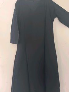Stylish Navy blue Embroidered Kurta