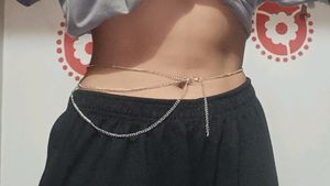 'Silver Glamour' Custom Waistchain