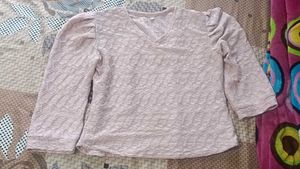 Baby Pink Colour Women's Top