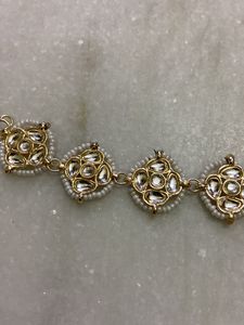 Indian Kundan Matha Patti Headpiece