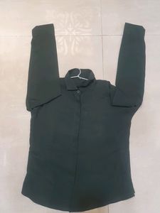 M SIZE 34 Bust Olive Formal Shirt