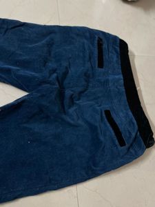 Stylish Wide Leg Corduroy Velvet Pants