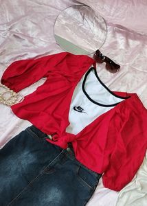 Y2k Red Shrug🍒