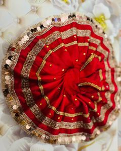 Red Krishna Dress
