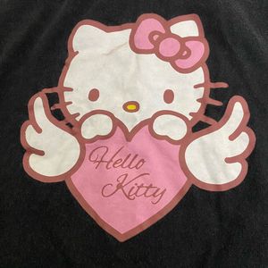 Hello Kitty Crop Long Sleeve Top small size
