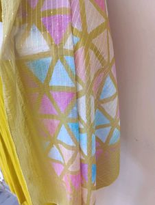 Yellow Kurta Set with Dupatta