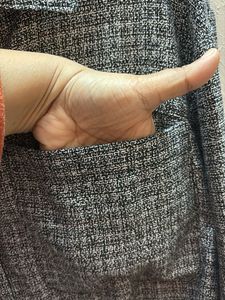 Rareism tweed jacket cum shirt