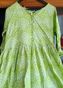 Beautiful Like Green Ethnic Wear Kurta