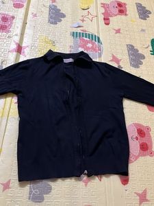 Classic Black Knit Cardigan