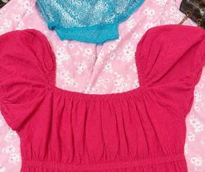 Charming Ruffled Puff Sleeve Top