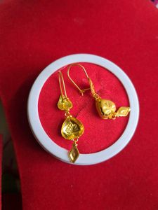 Elegant Gold Dangle Earrings