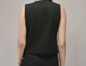 Chic Brown Sleeveless Vest Top