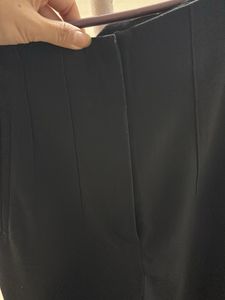Zara Black High-Waisted Trousers