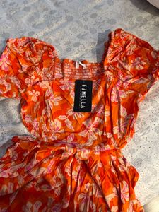 femella  Floral  Summer Dress with tag&amp; pockets
