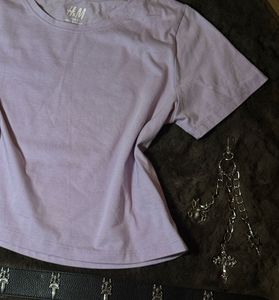 H&amp;M Lavender T-Shirt