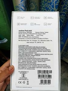 Realme Pad Mini (Wifi Only)