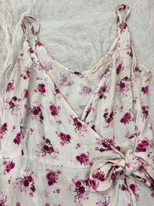 Floral Wrap Dress