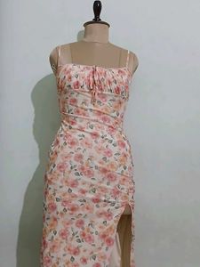 Floral Print Midi Dress