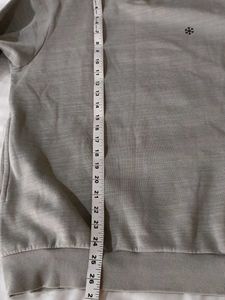 Minimal Grey Crewneck Sweater
