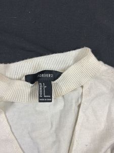Forever 21 Cream Sweater