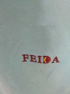 Blue FEIDA Polo Shirt - Size Large