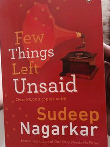 Few Things Left Unsaid by Sudeep Nagarkar