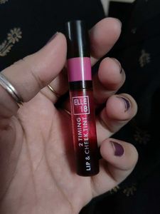 Shimmer Lip Gloss - Cherry Red
