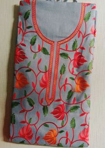 Woolen unstitched suit for women