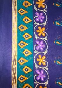 Mix Saree Purple